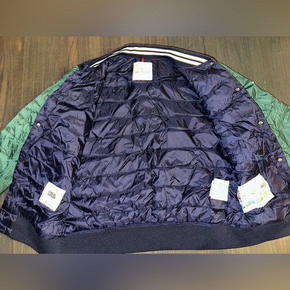 MONCLER MENS Longue Saison Jacket Coat Classe 1 baseball down - Picture 3 of 11